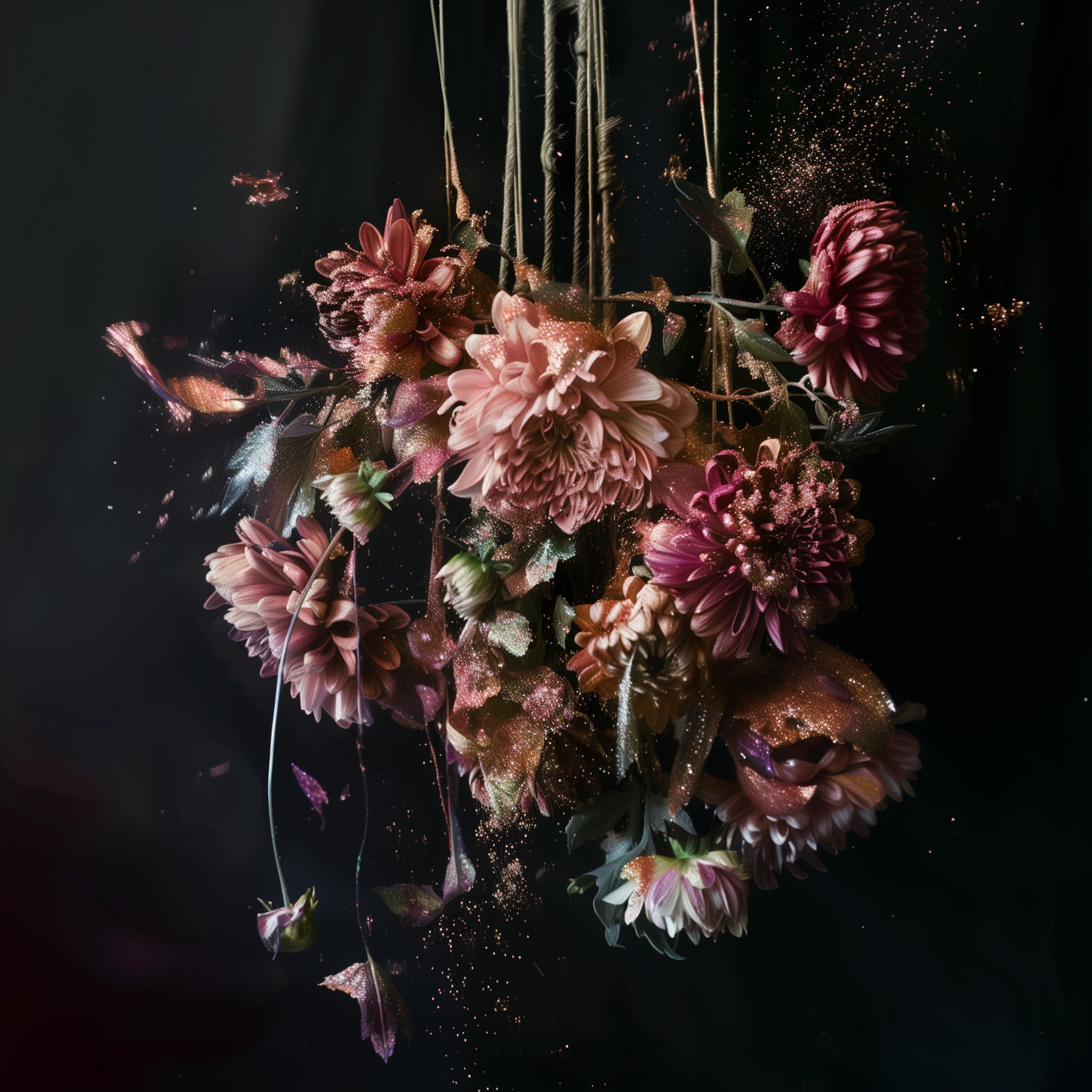 Hanging Chrysanthemum SBR249